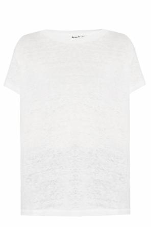 Linen t-shirt, zdjęcie 1 Linen t-shirt od Acne